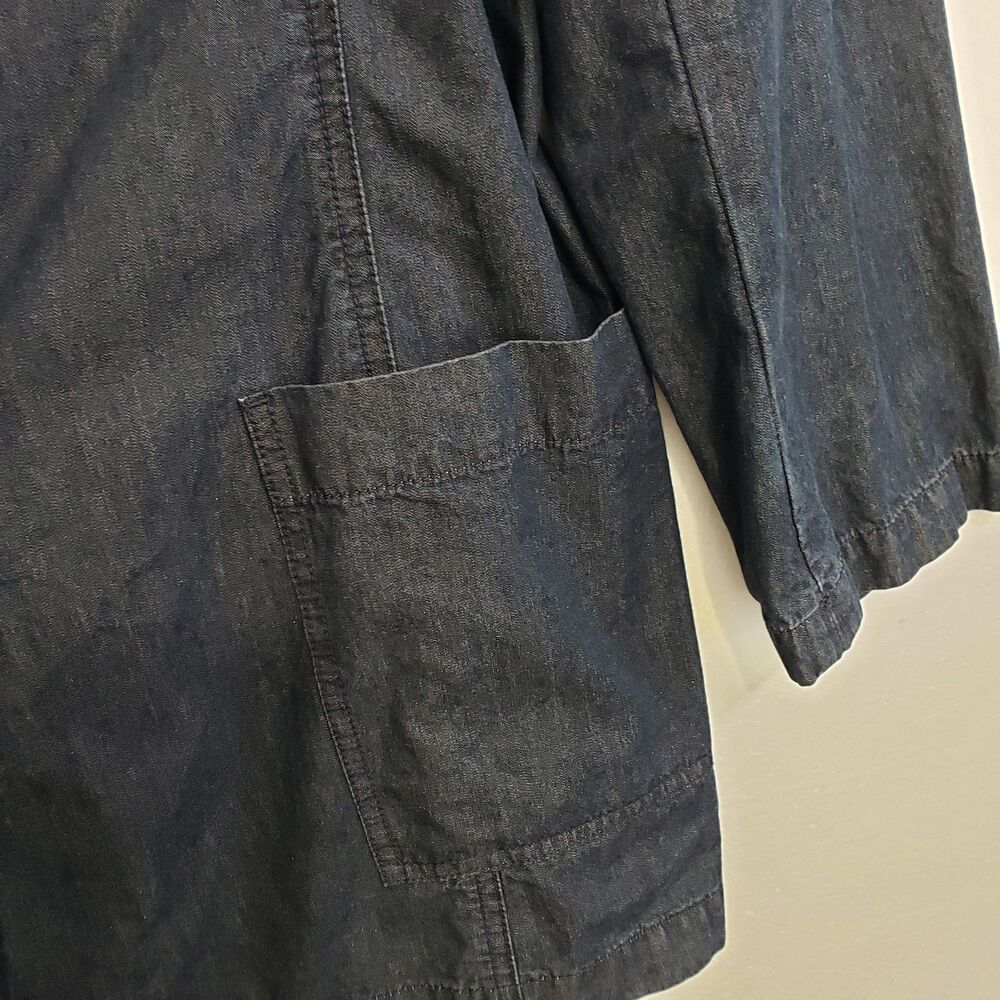 Talbots Dark Blue Jean Jacket - Picture 4 of 10